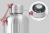 black+blum EXPLORER Stalowa Butelka Termiczna do Wody 850 ml / Oliwkowa