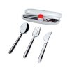 Alessi FOOD A PORTER Podróżny Zestaw Sztućców w Etui