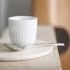 Kähler HAMMERSHØJ Kubek do Espresso 100 ml Biały