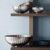 Georg Jensen BERNADOTTE Stalowa Miska 13 cm / Srebrna