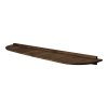 Andersen Furniture SHELF 3 Drewniana Półka Ścienna 78,5 cm / Ciemnobrązowa