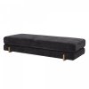 Bloomingville GROOVE Sofa Rozkładana z Funkcją Spania / Ciemnoszara