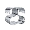 Alessi BARK Stalowy Stojak na Wino / Srebrny Polerowany