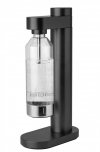 Stelton BRUS CARBONATOR Ekspres do Gazowania - Stalowy Saturator do Wody Gazowanej / Czarny
