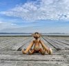 Kay Bojesen MONKEY Małpka 20 cm Drewno Tekowe