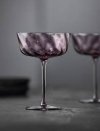 Lyngby Glass VIENNA Kieliszki do Szampana / Koktajlowe 350 ml 4 Szt. / Różowe