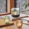 Eva Solo ACORN Świecznik / Lampion Czarny - Klosz Szary