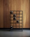 House Doctor RACK Regał na Butelki - Stojak na Wino / Czarny