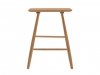 Villa Collection OAK Hoker - Stołek z Dębu Olejowanego 64 cm