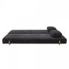 Bloomingville GROOVE Sofa Rozkładana z Funkcją Spania / Ciemnoszara