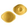 Emile Henry KITCHEN Ceramiczne Naczynie do Zapiekania i Serwowania Jajek 300 ml / Żółte