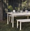 Muuto LINEAR Ławka Ogrodowa / Stalowa 170 cm Ciemnozielona