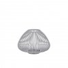 Blomus LYVA Lampion 17 cm / Szary Steel Gray