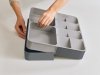 Joseph Joseph DRAWER Organizer na Sztućće - Wkład do Szuflady Rozsuwany / Szary