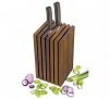 Zassenhaus WOOD Drewniany Blok na Noże Kuchenne / Orzech