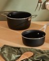 Alessi POTS & PANS Rondel 1,4 l Czarny