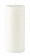Villa Collection PILLAR Świeca Bryłowa 14 cm Biała