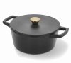 Holm CAST IRON Garnek Żeliwny 3,6 l / Czarny