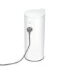 Simplehuman SENSOR Stalowy Automatyczny Dozownik do Mydła, Płynu, Żelu Antybakteryjnego - Akumulatorowy 266 ml Biały