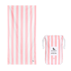 Dock & Bay CABANA Szybkoschnący Ręcznik Plażowy 160x90 cm / Malibu Pink