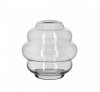 Villa Collection BUBBLE Szklany Wazon do Kwiatów 20 cm Bezbarwny