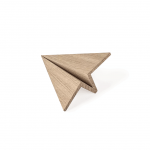 boyhood MAVERICK Drewniana Figurka - Papierowy Samolot 14 cm Dąb Naturalny