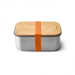 black+blum CLASSIC Stalowy Lunchbox L / Pomarańczowy