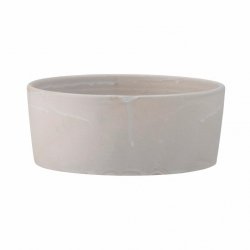 Bloomingville BUDDY Ceramiczna Miska dla Psa 17,5 cm / Jasnobeżowa