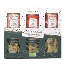 Terre d'Oc CHRISTMAS Herbata Świąteczna / Zestaw Prezentowy 6 Herbat