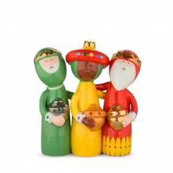 Alessi CHRISTMAS Porcelanowa Figurka Trzech Króli - Uno, Due, Tre Re Magi