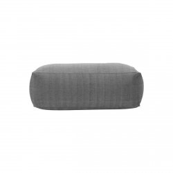 House Doctor TABI Siedzisko - Puf Tapicerowany 120 cm Szary