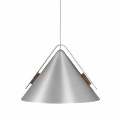 Kristina dam studio CONE Lampa Wisząca 40 cm / Srebrna
