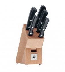 Wmf CLASSIC LINE Zestaw 5 Noży Kuchennych w Drewnianym Bloku