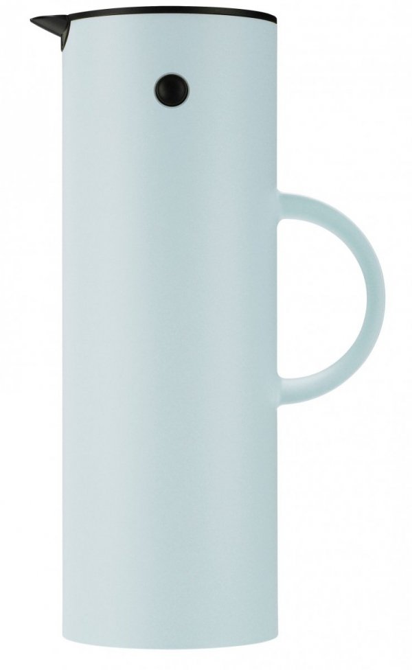 Stelton EM77 Termos Stołowy - Dzbanek Termiczny 1 l Soft Ice Blue / Błękitny Mat