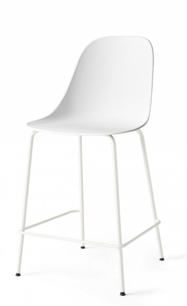 Menu HARBOUR SIDE Krzesło Barowe 102 cm Hoker Jasnoszary - Siedzisko Białe