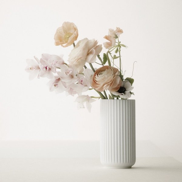 Lyngby Porcelain LYNGBY Wazon do Kwiatów 8 cm Biały