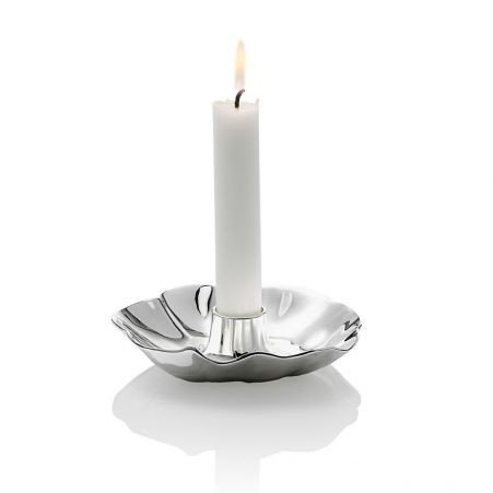 Rosendahl - Świecznik Candleholder Srebrny Kwiat 12 cm