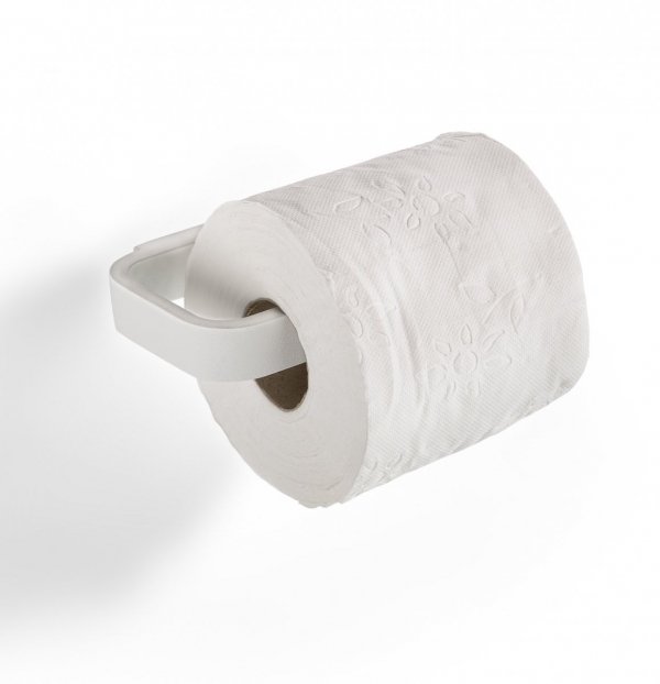 ZONE Denmark RIM Uchwyt Ścienny na Papier Toaletowy / Biały Matowy
