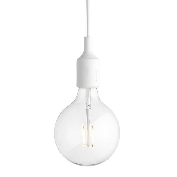 Muuto E27 Lampa Żarówka LED - Biała