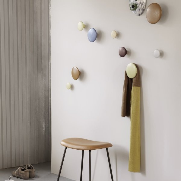 Muuto DOTS Wieszak Metalowy 3,9 cm Różowy