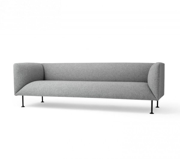 Menu GODOT Sofa 3-Osobowa Szara - Grey Melange