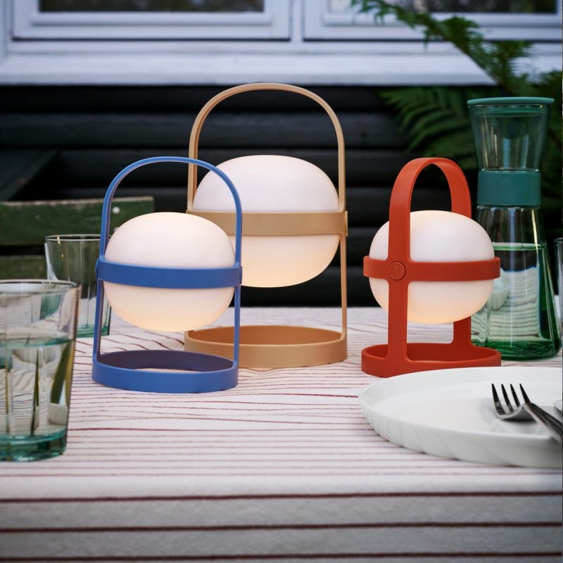 Rosendahl SOFT Bezprzewodowa Solarna Lampa LED 25 cm / Zielona