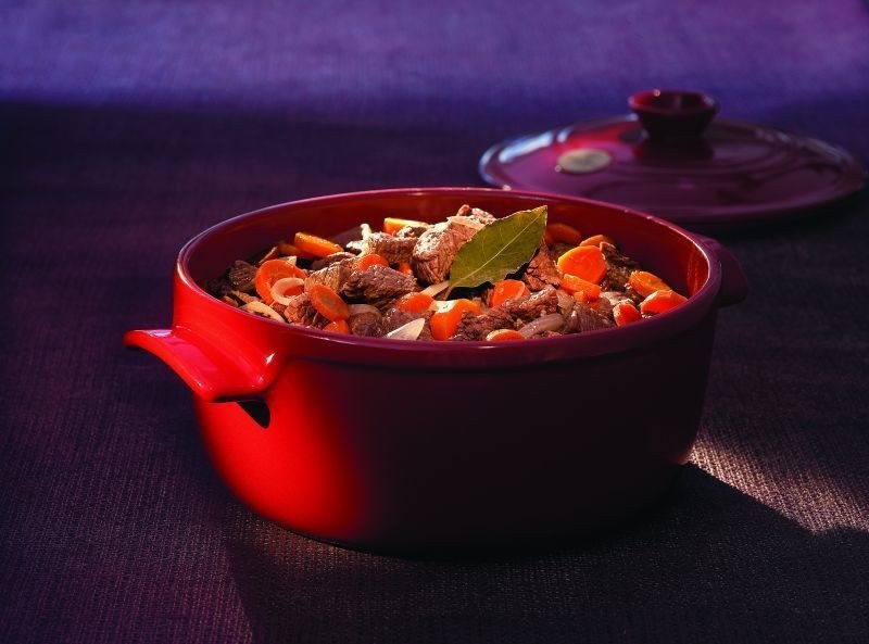 Emile Henry - Garnek Ceramiczny do Duszenia 2,5 l - Czarny