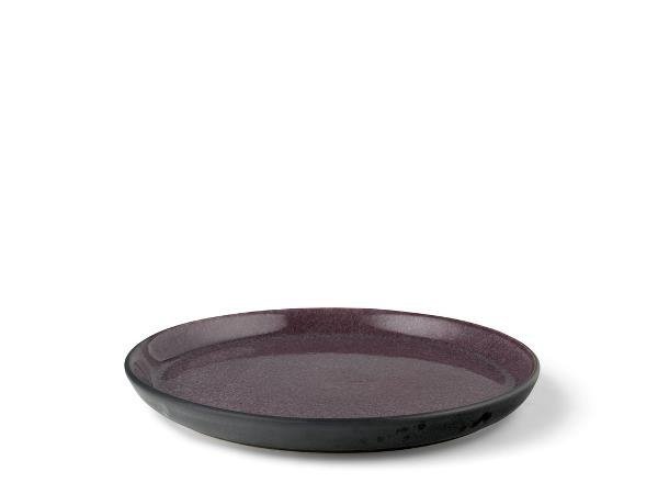 Bitz GASTRO Talerz Obiadowy 21 cm 6 Szt. Czarny - Środek Liliowy