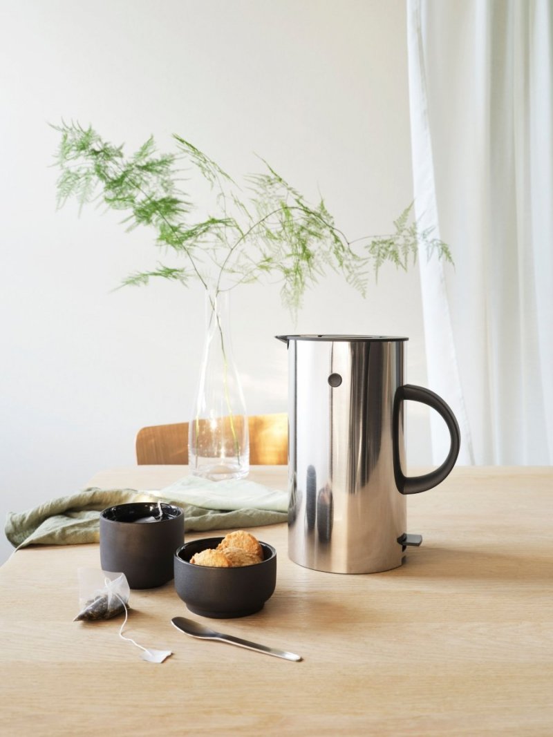 Stelton EM 77 Czajnik Elektryczny 1,5 l / Srebrny Stalowy