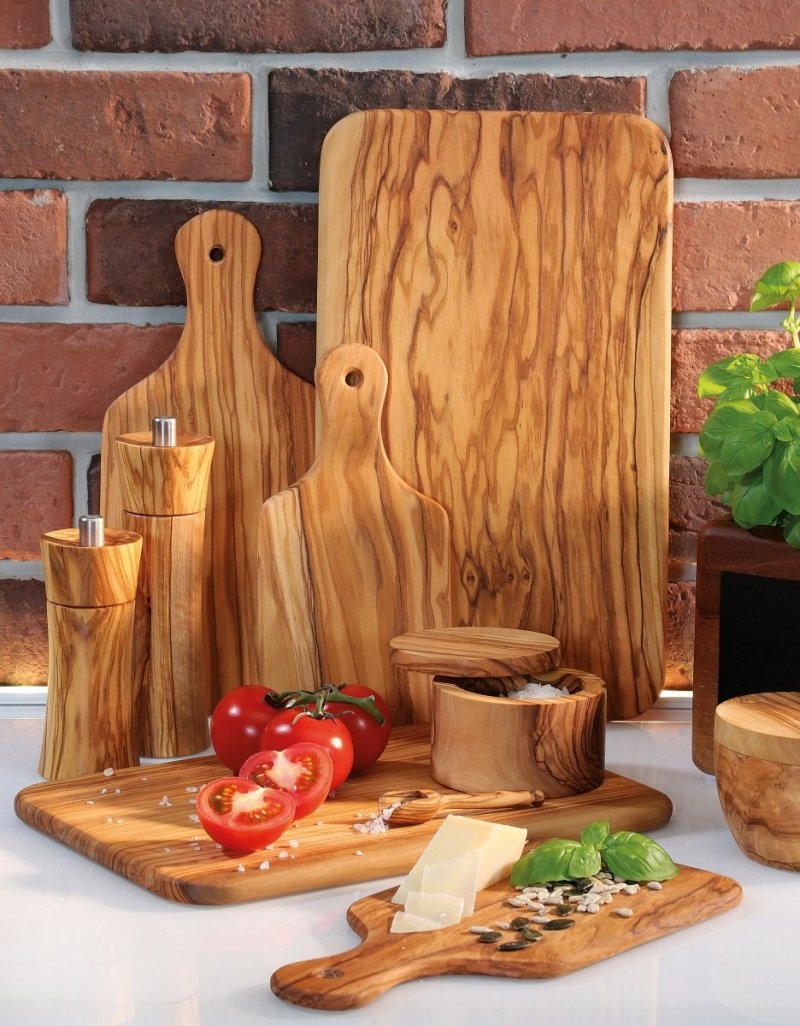 Zassenhaus OLIVE Deska do Krojenia z Drewna Oliwnego 30 cm
