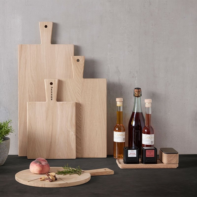 Andersen Furniture OAK Drewniana Deska do Serwowania 35 cm / Dąb Naturalny