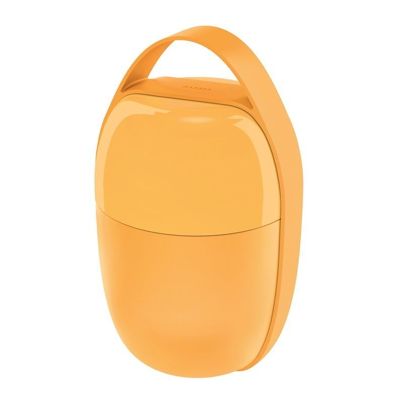 Alessi FOOD A PORTER Lunchbox - Pojemnik na Lunch - Żółty