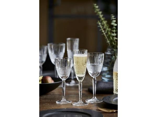 Lyngby Glass BRILLANTE Kryształowe Kieliszki do Czerwonego Wina 290 ml 4 Szt.