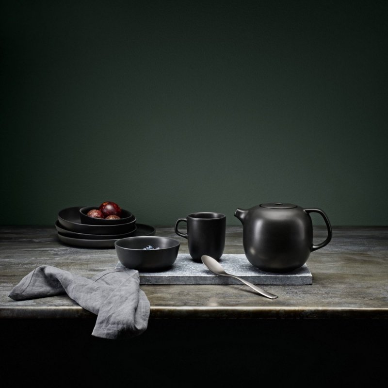Eva Solo NORDIC KITCHEN Talerz Płaski 17 cm Czarny